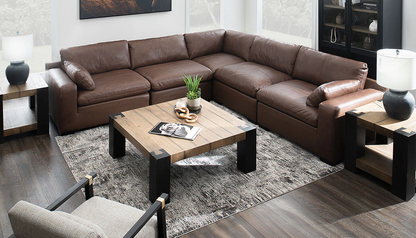 Colin Leather 5pc. Sectional