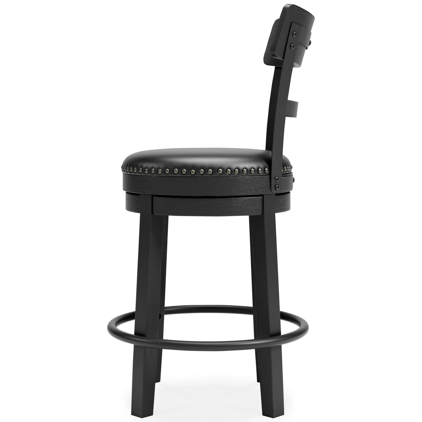 VICKIE BLACK 24" BARSTOOL