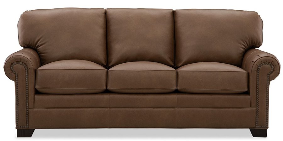 MARSALA LEATHER SOFA