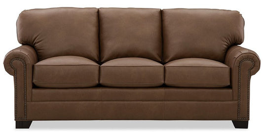 MARSALA LEATHER SOFA