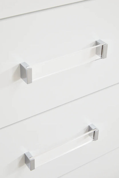 MALIA TWO DRAWER NIGHTSTAND WHITE
