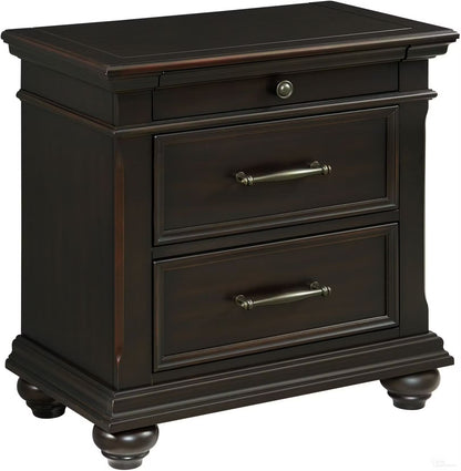 SLADE BLACK NIGHTSTAND