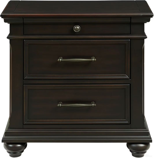 SLADE BLACK NIGHTSTAND