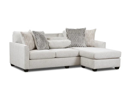 IVORY SOFA CHAISE IRVING CREAM