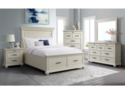 SLADE ANTIQUE WHITE NIGHTSTAND
