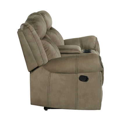 Serena Brown Sofa & Loveseat